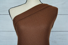 Load image into Gallery viewer, FARRAH--BRUSHED WAFFLE KNIT--CAPPUCCINO