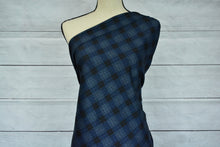 Load image into Gallery viewer, LIZZY--PONTE--NAVY PLAID------SOLD OUT