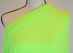 MEGAN--NEON GREEN ATHLETIC BRUSHED POLY