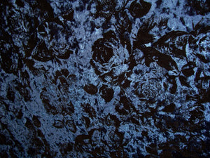 TRINITY--CRUSHED VELVET WITH FLORAL FLOCKING