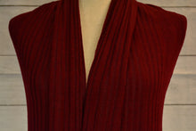 Load image into Gallery viewer, BETTY--BRUSHED RIB KNIT-- WINE------SOLD OUT