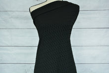 Load image into Gallery viewer, BRENDA--HONEYCOMB KNIT--BLACK