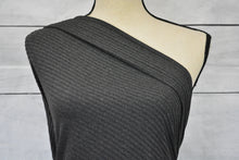 Load image into Gallery viewer, CAITLIN-RIB KNIT- DARK HEATHERED GRAY