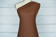Load image into Gallery viewer, FARRAH--BRUSHED WAFFLE KNIT--CAPPUCCINO