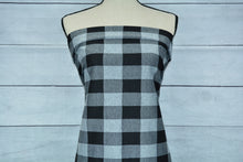Load image into Gallery viewer, LIBBY--JACQUARD DOUBLE KNIT--BUFFALO PLAID