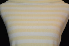 Load image into Gallery viewer, PAMELA--STRETCH TERRY KNIT--VANILLA / WHITE